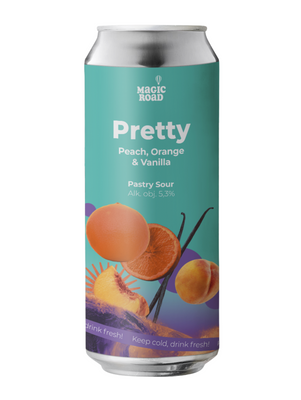 Magic Road: Pretty Peach, Orange & Vanilla - puszka 500 ml