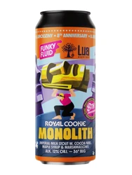 Funky Fluid x Lua Brewing: Royal Cookie Monolith  - puszka 500 ml