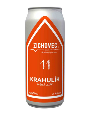 Rodinný Pivovar Zichovec: Krahulík 11 - puszka 500 ml