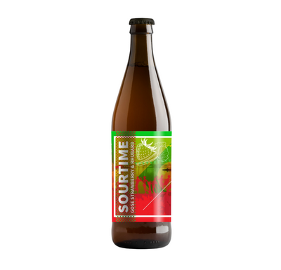 Maryensztadt: Sourtime Gose Truskawka & Rabarbar - butelka 500 ml