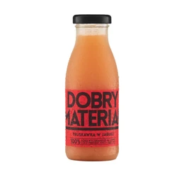 Dobry Materiał: Truskawka w Jabłku - butelka 250 ml