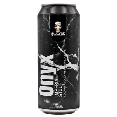 Browar Gwarek: Onyx Imperial Stout - puszka 500 ml