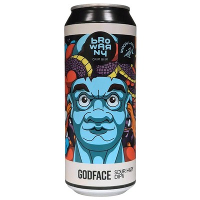 Browarny x Moon Lark: Godface - puszka 500 ml