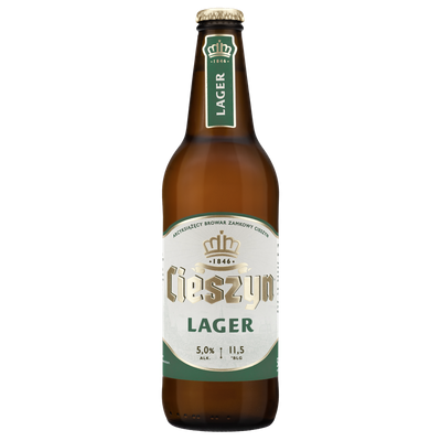 Browar Zamkowy Cieszyn: Lager - butelka 500 ml