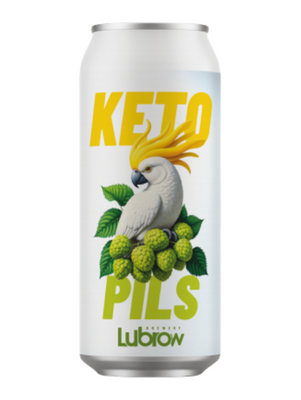 Browar Lubrow: Keto Pils - puszka 500 ml