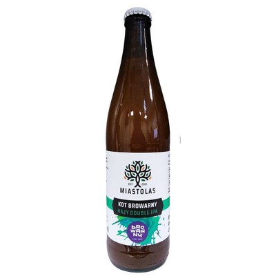 Miastolas x Browarny: Kot Browarny - butelka 500 ml