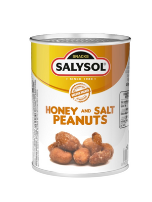Salysol: Orzeszki ziemne w miodzie - puszka 100g