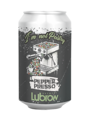 Browar Lubrow:  I'm not Pastry Pepperpresso - puszka 330 ml