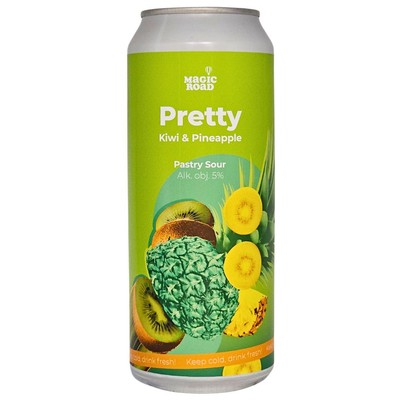 Magic Road: Pretty Kiwi & Pineapple - puszka 500 ml