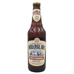 Miłosław: Niefiltrowane - butelka 500 ml