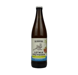 Browar Za Miastem: Bezalkoholowe Letnia Przygoda  - butelka 500 ml