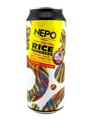Nepomucen: Crazy Lines Series Rice Terraces - puszka 500 ml