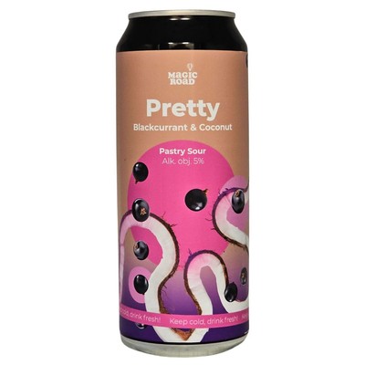 Magic Road: Pretty Blackcurrant & Coconut - puszka 500 ml