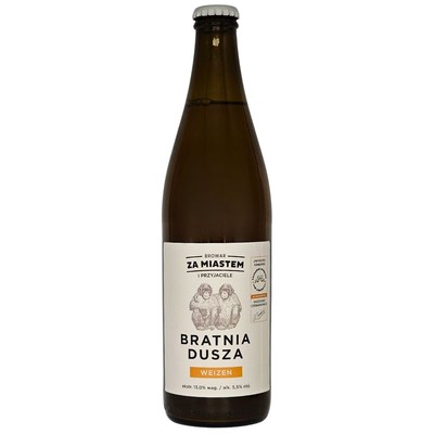 Browar Za Miastem: Bratnia Dusza - butelka 500 ml