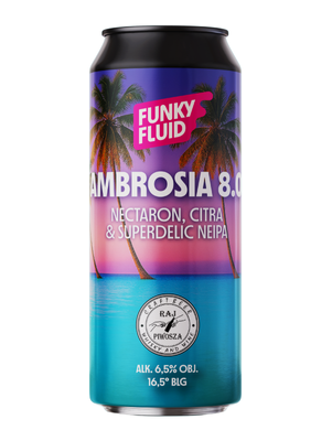 Funky Fluid: Ambrosia 8.0 - puszka 500 ml
