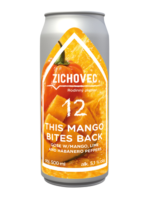 Rodinný Pivovar Zichovec: This Mango Bites Back 12 - puszka 500 ml