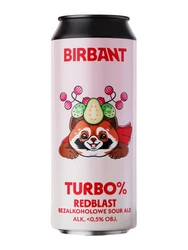 Birbant: Turbo% Redblast - puszka 500 ml
