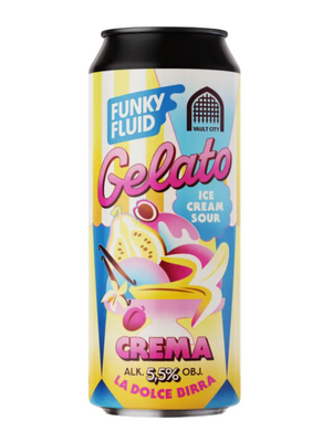 Funky Fluid x Vault City: Gelato Crema - puszka 500 ml