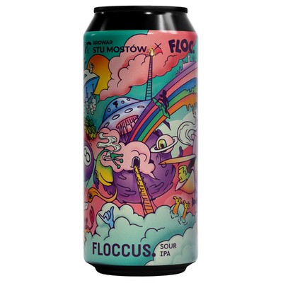 Browar Stu Mostów x Floc: Floccus - puszka 440 ml