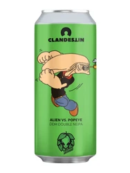 Green Head x Clandestin: Alien Vs Popeye - puszka 500 ml