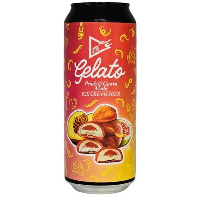 Funky Fluid: Gelato Peach Guava Mochi - puszka 500 ml