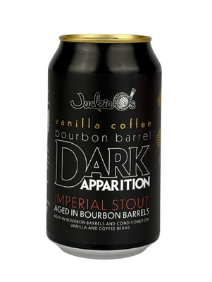 Jackie O's: Vanilla Coffee Bourbon Barrel Dark Apparition 2025 - puszka 355 ml