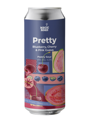 Magic Road: Pretty Blueberry & Cherry & Pink Guava - puszka 500 ml