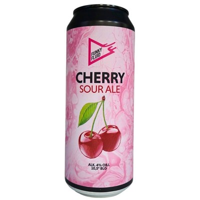Funky Fluid: Cherry Sour - puszka 500 ml