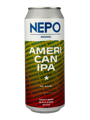 Nepo Brewing: American IPA - puszka 500 ml