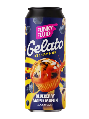 Funky Fluid: Gelato Blueberry Maple Muffin - puszka 500 ml