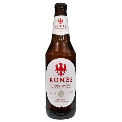 Browar Fortuna: Komes Strong Blonde - butelka 500 ml