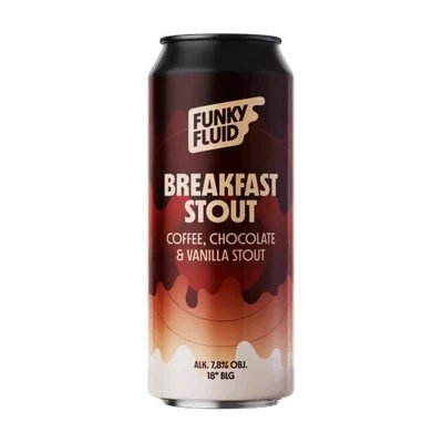 Funky Fluid: Breakfast Stout- puszka 500 ml