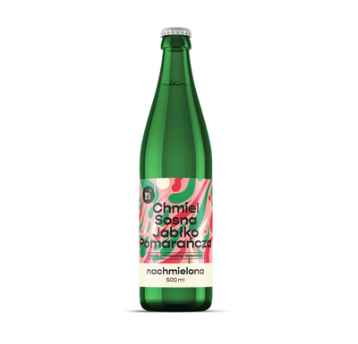 Nepo Brewing: Nachmielona Chmiel Sosna Jabłko Pomarańcza - butelka 500 ml
