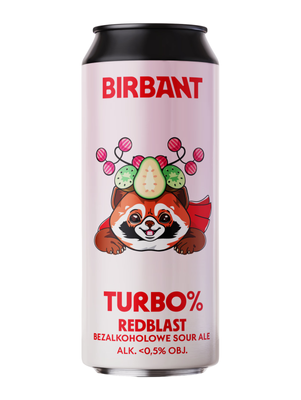 Birbant: Turbo% Redblast - puszka 500 ml