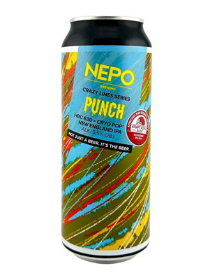 Nepomucen: Crazy Lines Series Punch - puszka 500 ml