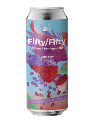 Magic Road: Fifty Fifty Lychee & Pomegranate - puszka 500 ml