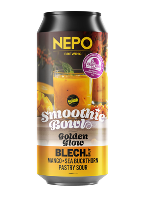 Nepo Brewing x Blech.Brut: Smoothie Bowl Golden Glow - puszka 500 ml