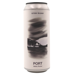 Browar Cztery Ściany: Port Baltic Porter - puszka 500 ml