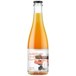 Browar Stu Mostów: WILD#19 Double Peach Mixed Fermentation Sour Saison - butelka 375 ml