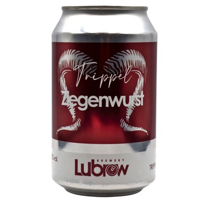 Browar Lubrow: Trippel Ziegenwurst - puszka 330 ml