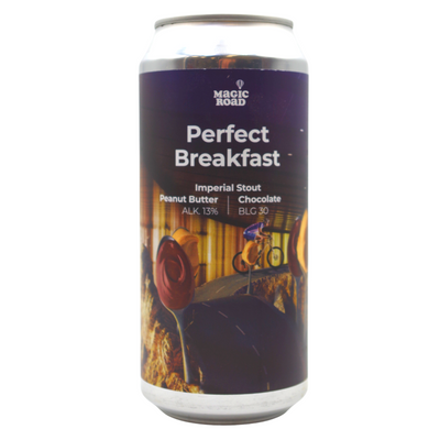Browar Magic Road: Perfect Breakfast Chocolate Peanut Butter - puszka 440 ml