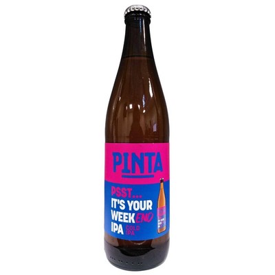Browar PINTA: Psst... It's Your Weekend Cold IPA - butelka 500 ml