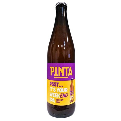 Browar PINTA: Psst... It's Your Weekend Foggy IPA - butelka 500 ml