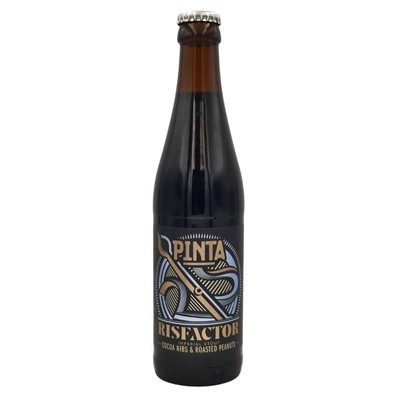 Browar PINTA: RISFACTOR Cocoa Nibs & Roasted Peanuts - butelka 330 ml