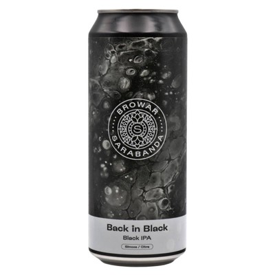 Browar Sarabanda: Back in Black - puszka 500 ml