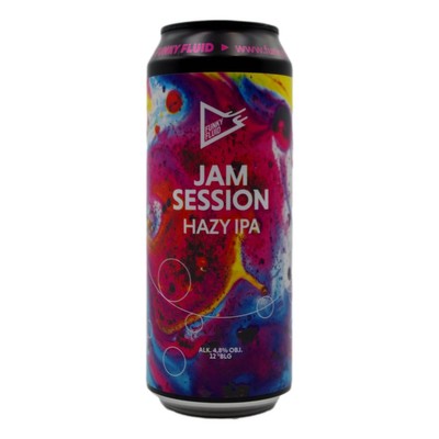 Funky Fluid: Jam Session Hazy IPA - puszka 500 ml