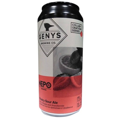Genys Brewing x Nepomucen: Orange Strawberry Pastry Sour - puszka 440 ml
