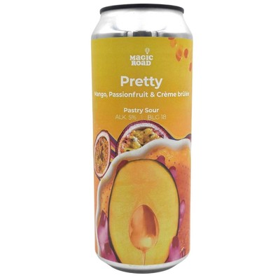 Magic Road: Pretty Mango Passionfruit & Creme Brulee - puszka 500 ml