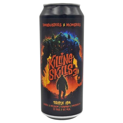 Monsters x TankBusters: Killing Skills #3 - puszka 500 ml