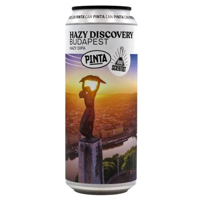 PINTA x Mad Scientist: Hazy Discovery Budapest - puszka 500 ml